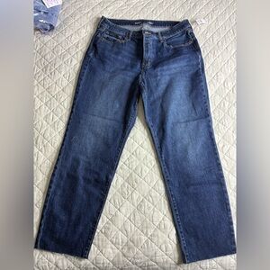 Old Navy Women's Straight Leg Jeans - Blue